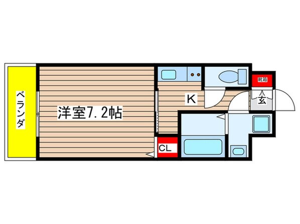 CK-RESIDENCE野並駅前の物件間取画像